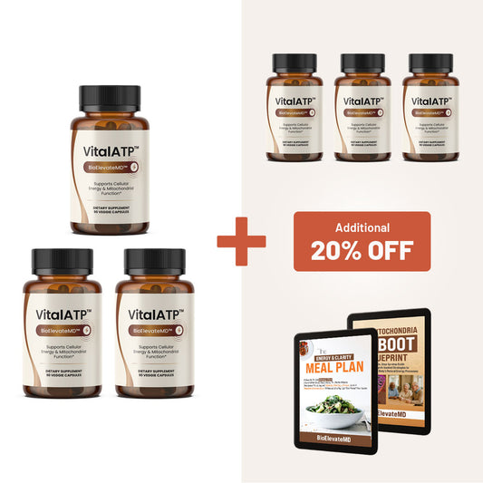 VitalATP™ Buy 3 Get 3 + 2 eBooks