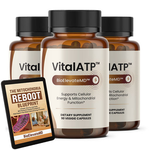 VitalATP™ 3 Bottles + 1 FREE Ebook